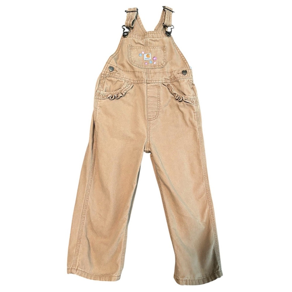 Adorable 3T Girls Carhartt Bib Overalls